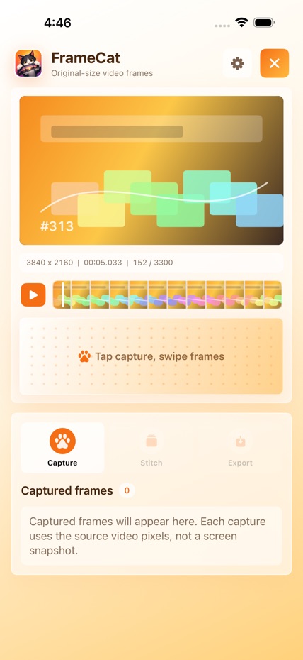 FrameCat screenshot 2
