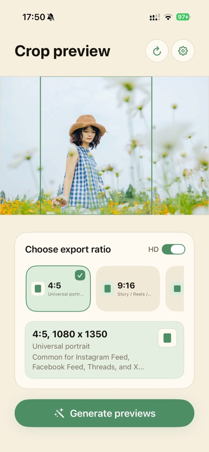 FrameFit - Auto Reframe screenshot 2