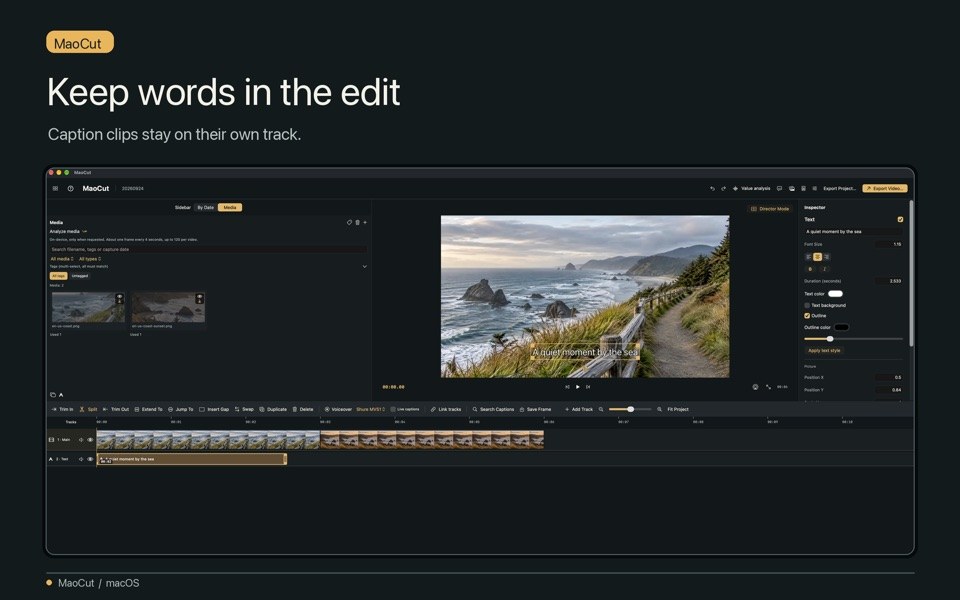 MaoCut screenshot 3