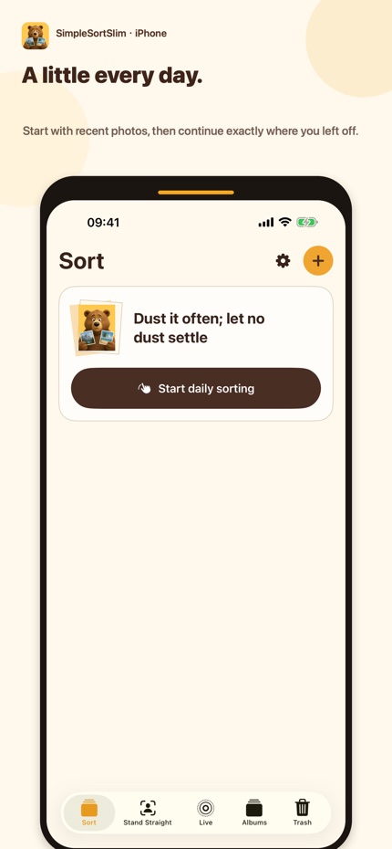 SimpleSortSlim screenshot 1